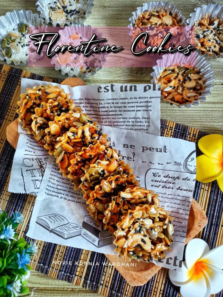 Manis gurih dan renyah FLORENTINE COOKIES by Novie Kurnia Wardani