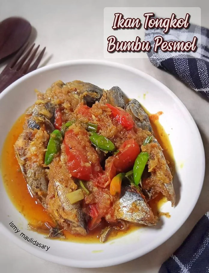 Resep Ikan Tongkol bumbu Pesmol by Ismy Maulidasary