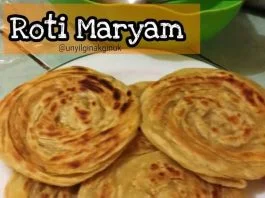 Roti Maryam coklat