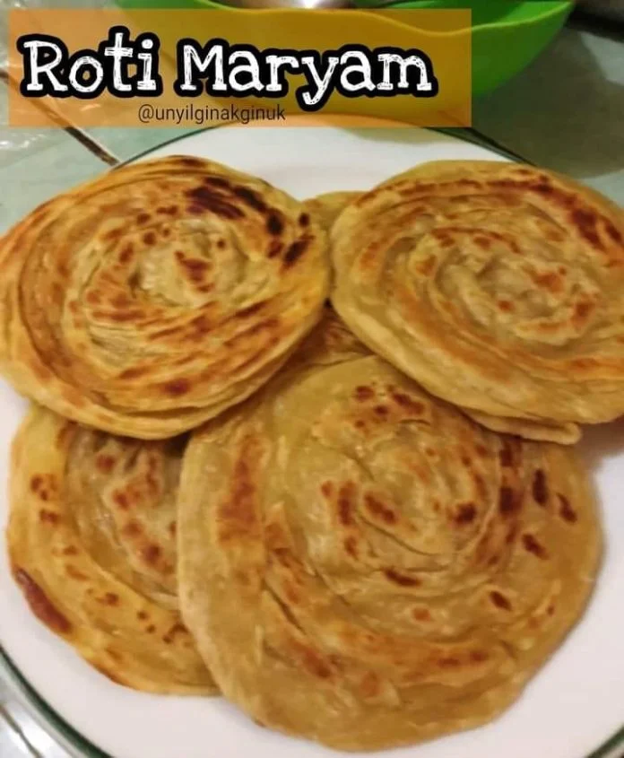 resep Roti Maryam coklat Annansya Aina Roti Maryam coklat