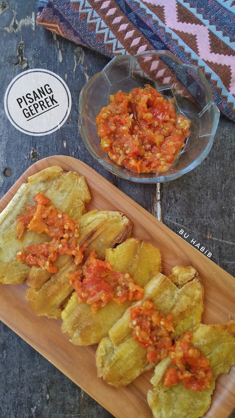 Resep pisang geprek by Habib Abdullah
