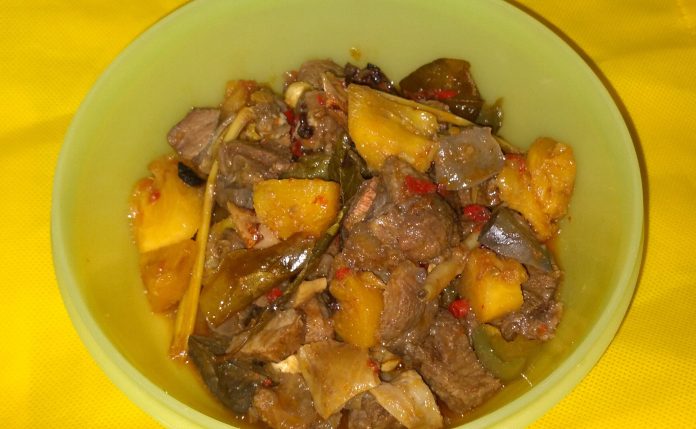 Sapi Masak Nanas by Jasmine Naila Syifa