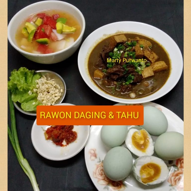 RAWON DAGING & TAHU by Marty Purwanto