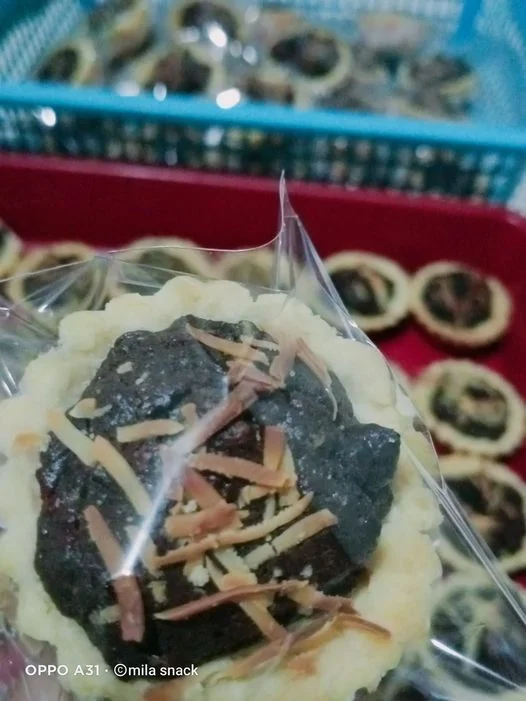 resep Pie brownis ekonomis by Mila Ibue Mahir