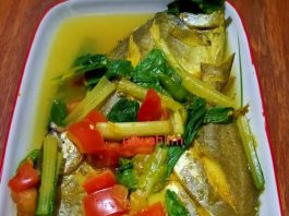 Steam ikan Dingkis segar