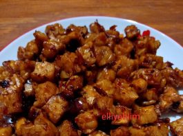 Tempe kecap manis gurih