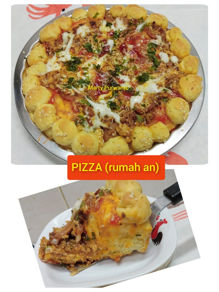 cara membuat PIZZA rumah an by Marty Purwanto
