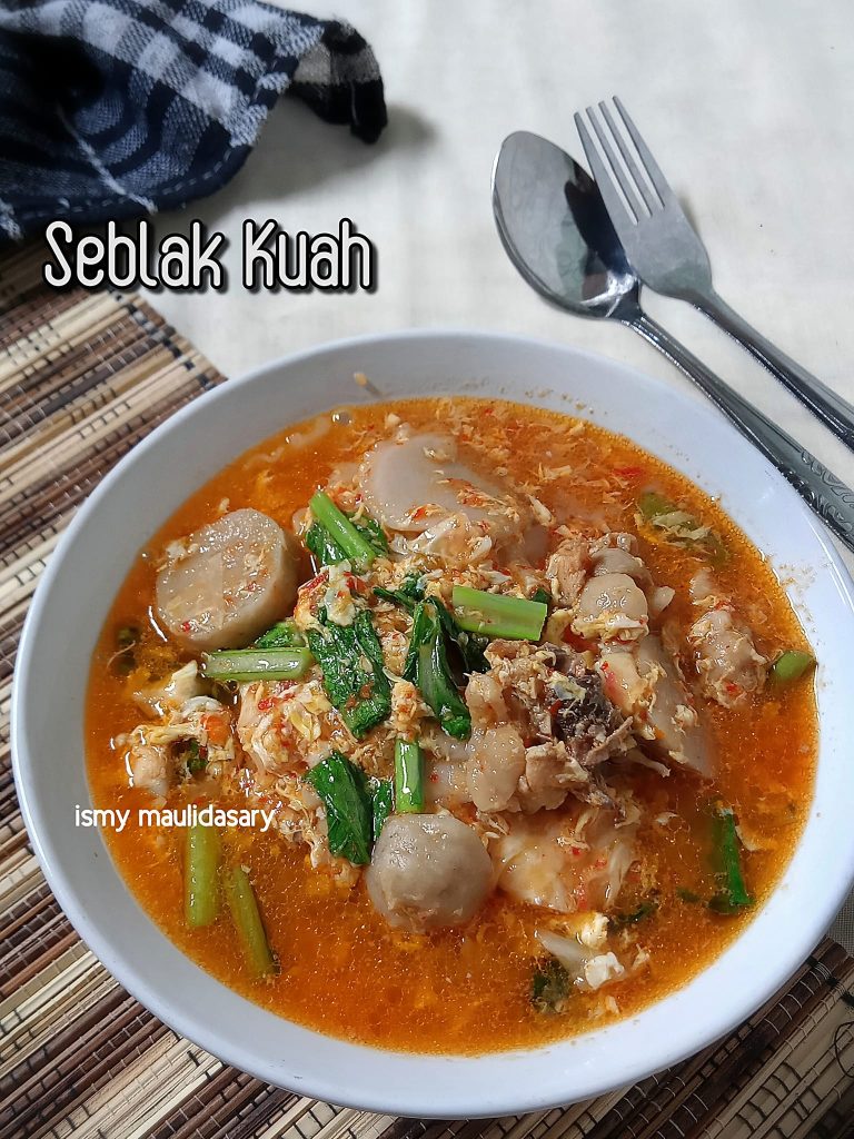 Resep Seblak Kuah Pedas By Ismy Maulidasary