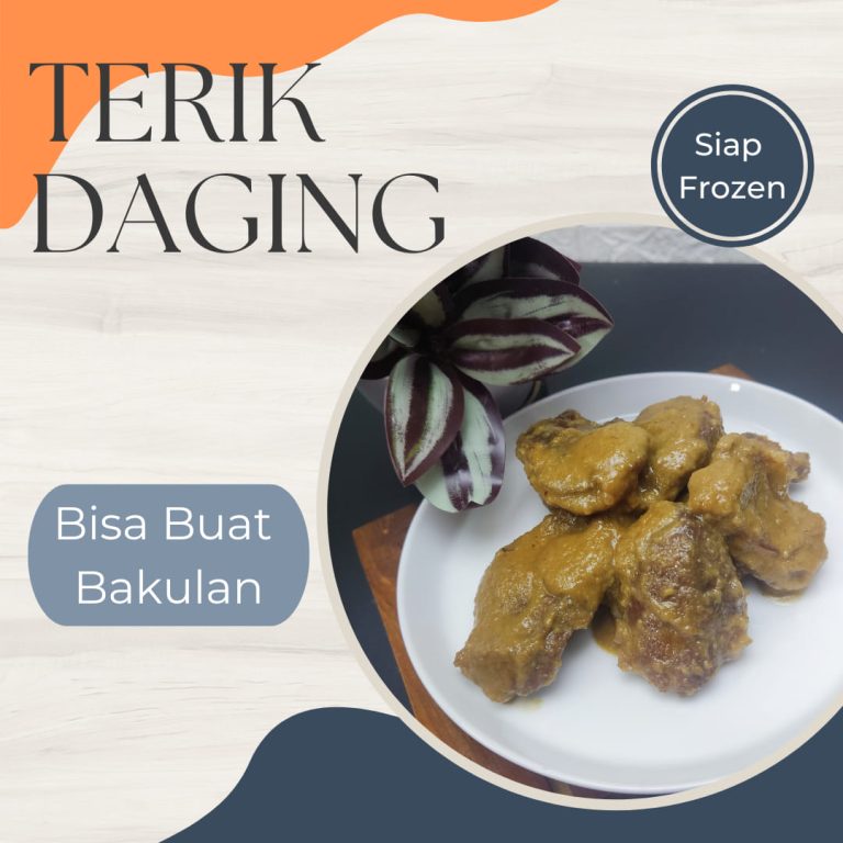1 menu hari ini resep TERIK DAGING SIAP FROZEN by Nina Susilowati