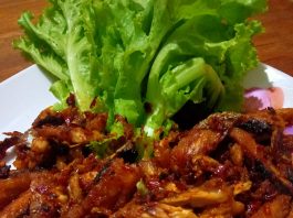 tuna suwir pedas manis