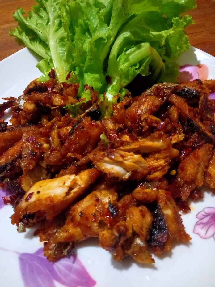 tuna suwir pedas manis