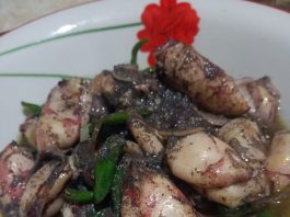 Resep Cumi masak hitam by Elliyah Lim