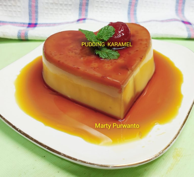 cara membuat PUDDING KARAMEL by Marty Purwanto