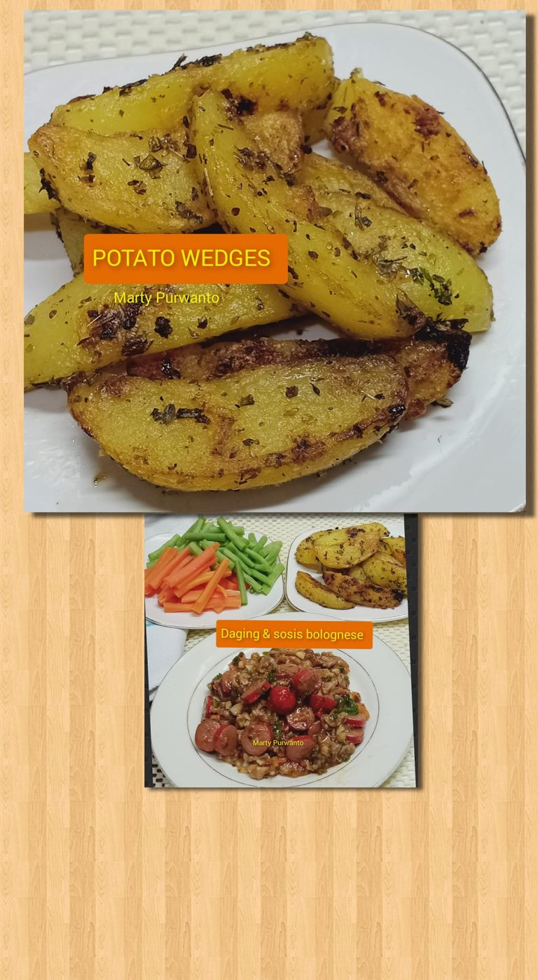 resep POTATO WEDGES by Marty Purwanto