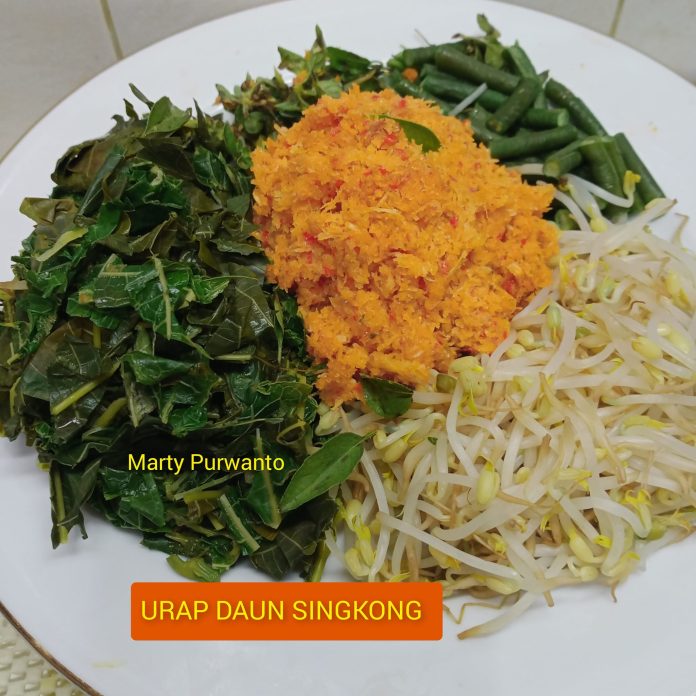 resep URAP DAUN SINGKONG resep URAP DAUN SINGKONG