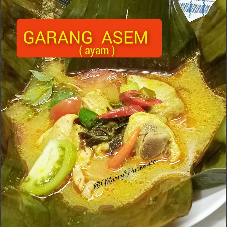 menu hari ini GARANG ASEM by Marty Purwanto