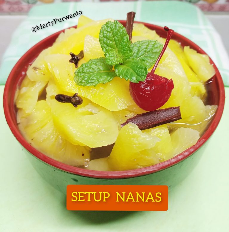 minuman penyegar buka puasa SETUP NANAS by Marty Purwanto