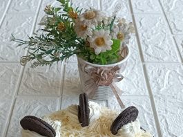 Brownies Ketan Hitam Kukus