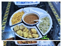 pecel lontong mie gomak by Yanti Maryanti