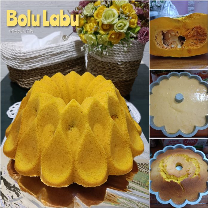 resep Bolu Labu Kuning
