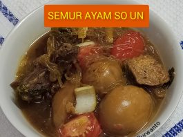 resep SEMUR AYAM by Marty Purwanto