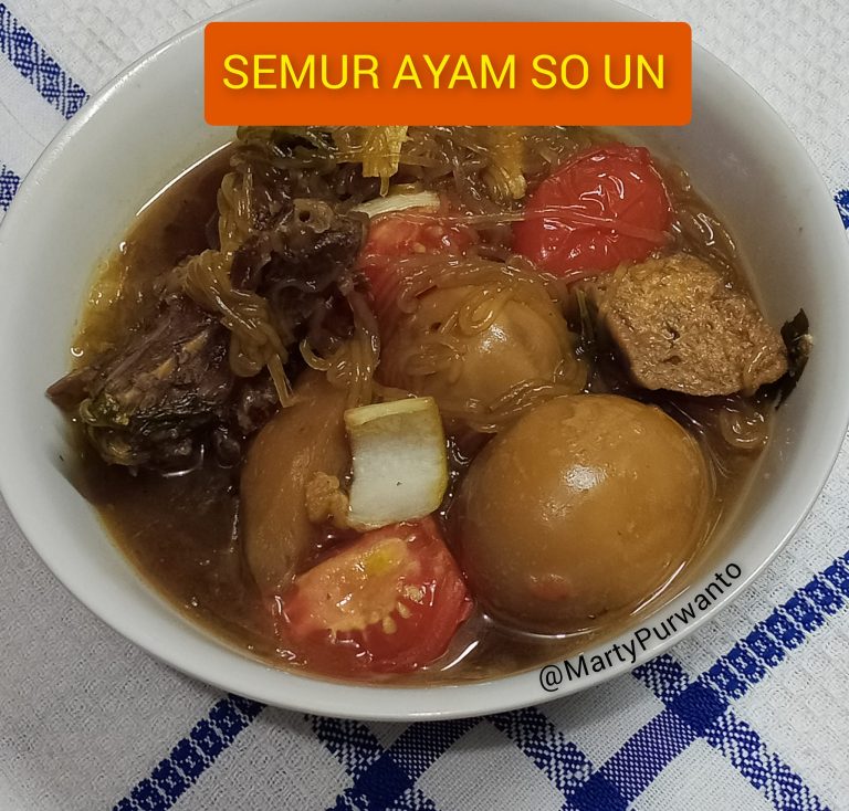 resep SEMUR AYAM by Marty Purwanto