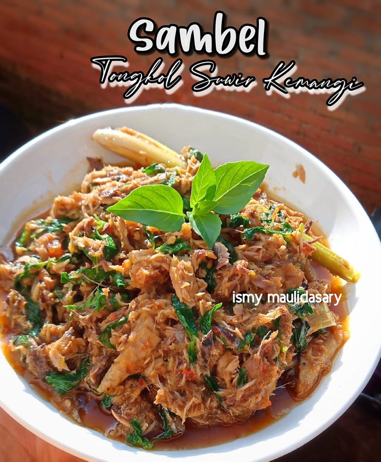 resep Sambel Tongkol Suwir Kemangi by Ismy Maulidasary