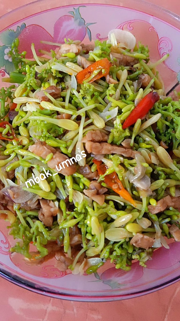 resep TUMIS BUNGA PEPAYA (anti pahit) by Umi Nasuhati