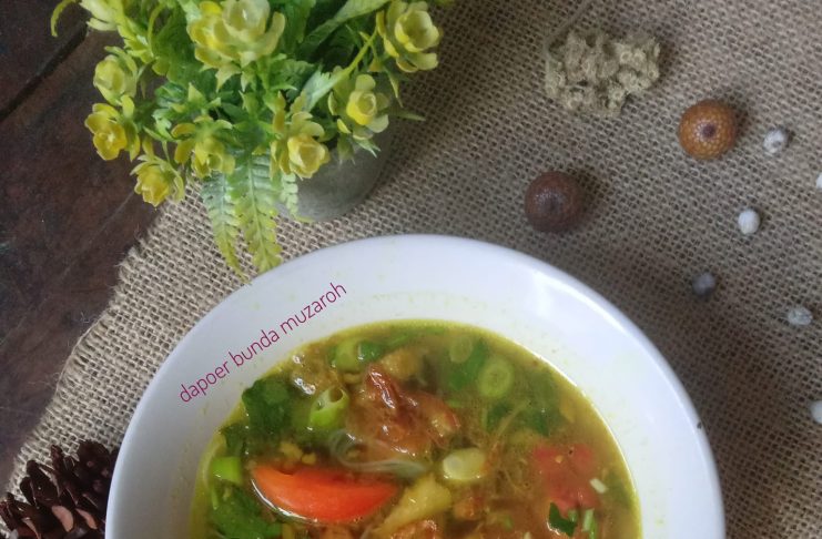 resep soto ayam ala Bunda Muzaroh